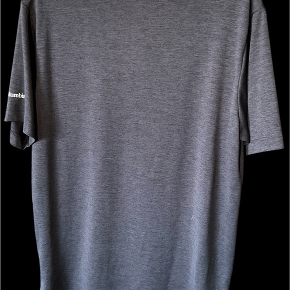 Men's Columbia Golf X Tecate Polo Shirt - Gray - Picture 2 of 4